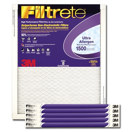 17 1/2 x 23 1/2 x 1 Filtrete Ultra Allergen Reduction Filter - #2029