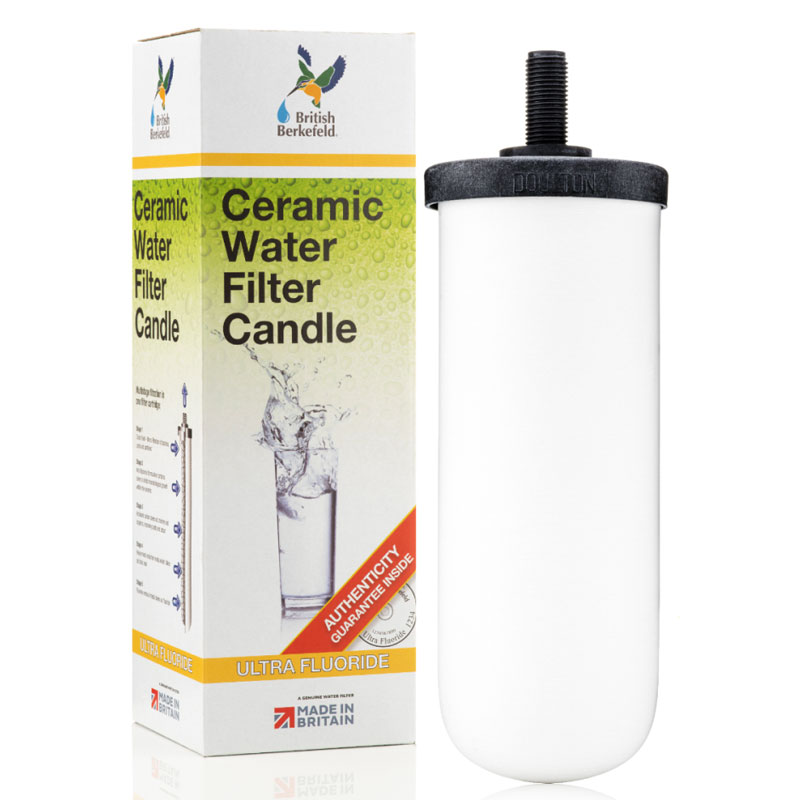 British Berkefeld 7" Ceramic Ultra Fluoride Water Filter - W9120133