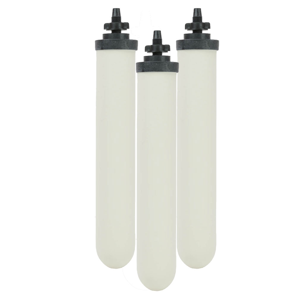 Doulton 10" Ceramic Water Filter Candle - W9121715, 3-Pack