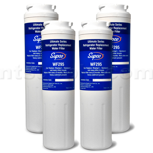 Supco Replacement for UKF8001 Refrigerator Filter, 4-Pack