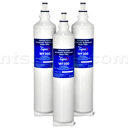Supco Replacement for LG 5231JA2006A Refrigerator Filter, 3-Pack
