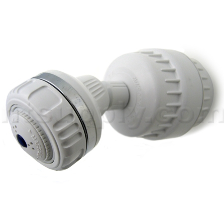 Sprite High Output Universal Shower Filter - With Head - White