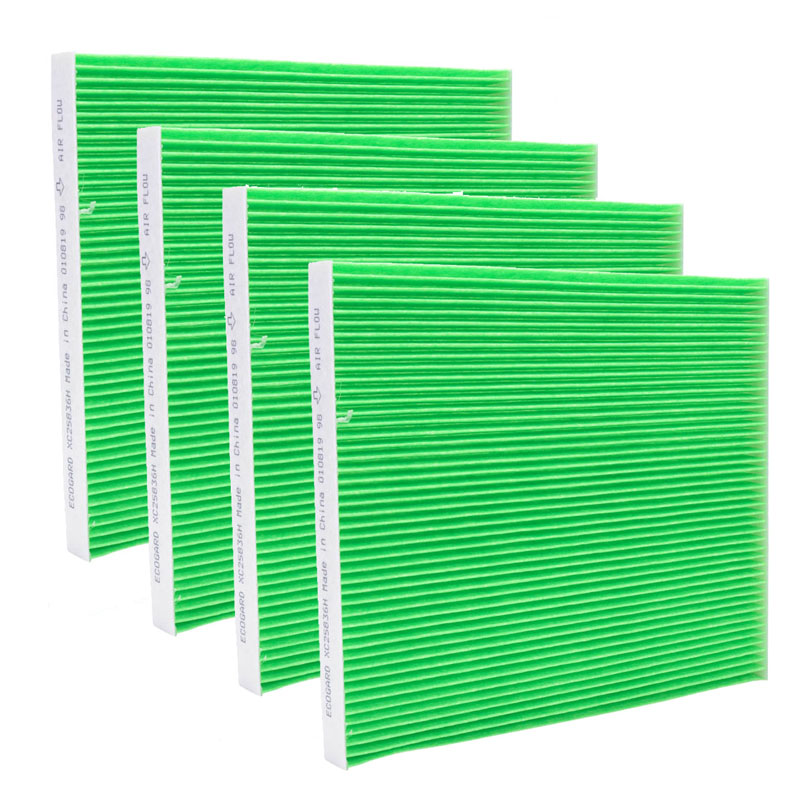 Replacement High Efficiency Cabin Air Filter for CAF1816P, 4-Pack