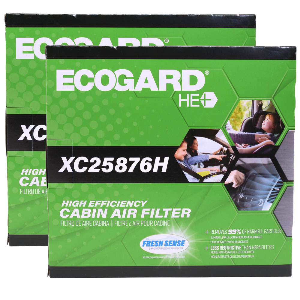 Replacement High Efficiency Cabin Air Filter for CAF1850P, 2-Pack