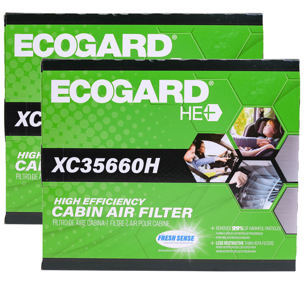 Replacement High Efficiency Cabin Air Filter for CAF1846P, 2-Pack
