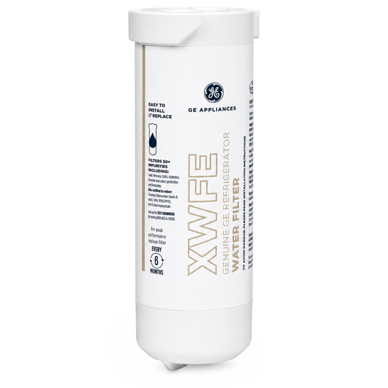GE XWFE Refrigerator Water Filter - Includes RFID Chip