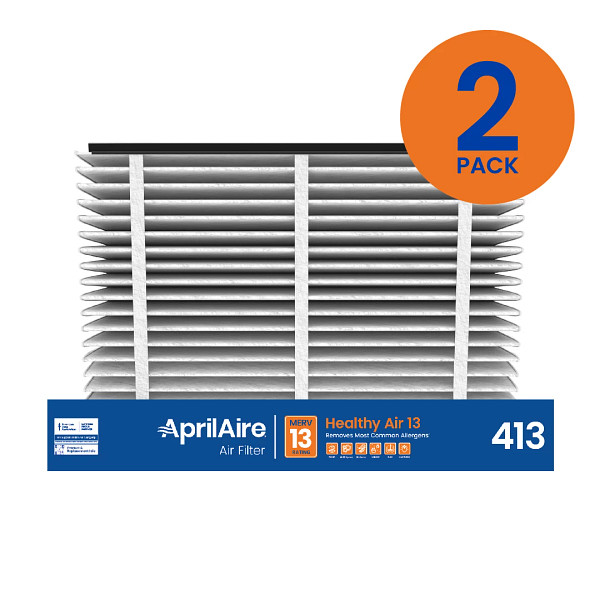 Aprilaire 413 Filter Replacement Media for Aprilaire 4400 Air Cleaner, 2-Pack
