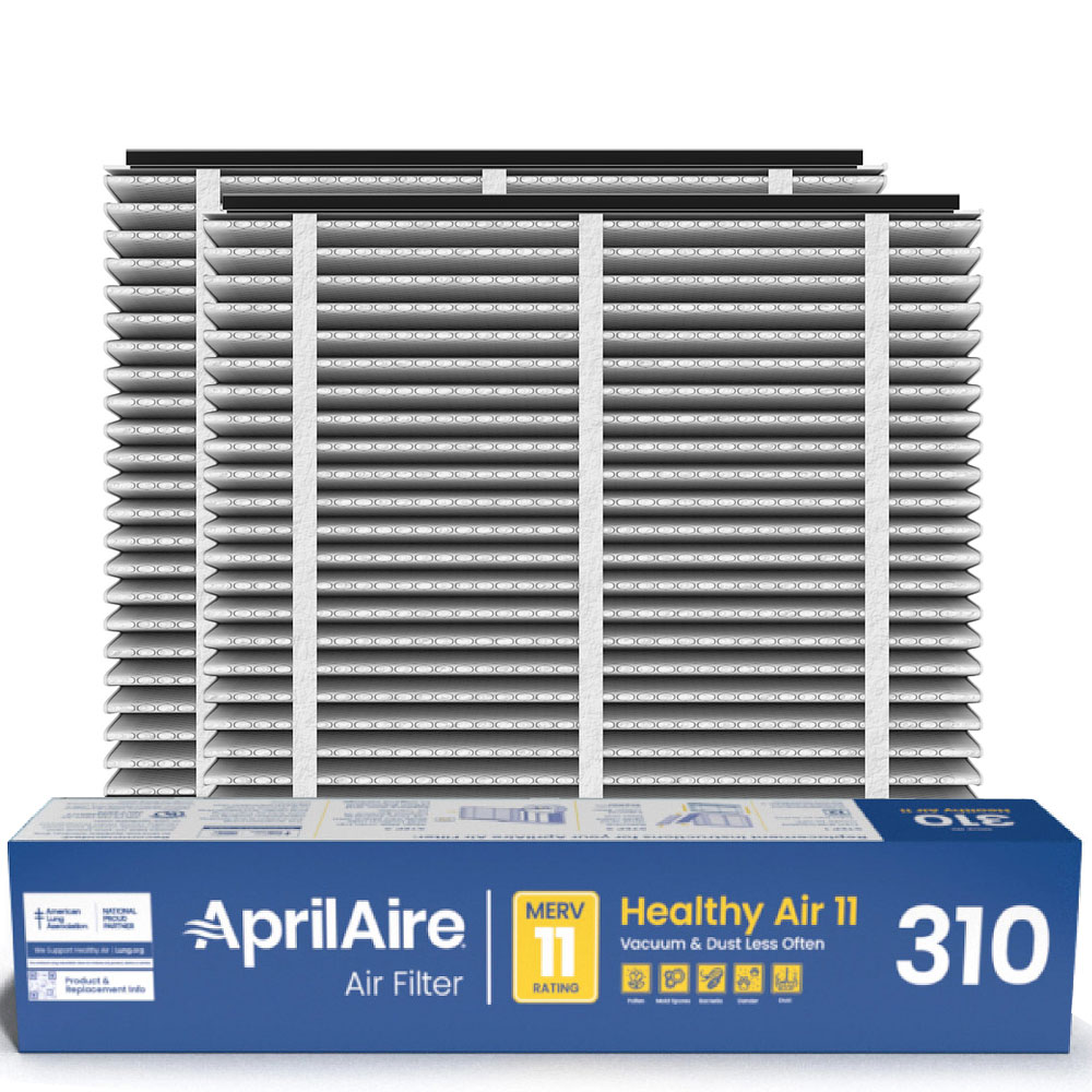Aprilaire #310 MERV 11 Replacement Filter, 2-Pack