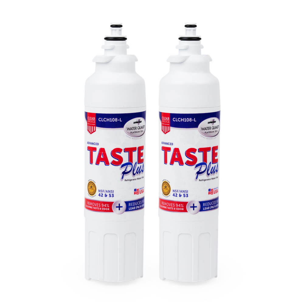 ClearChoice Taste Plus Replacement for LG LT800P Filter, 2-Pack