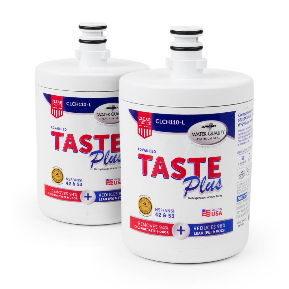 ClearChoice Taste Plus Replacement for LG 5231JA2002A Filter, 2-Pack
