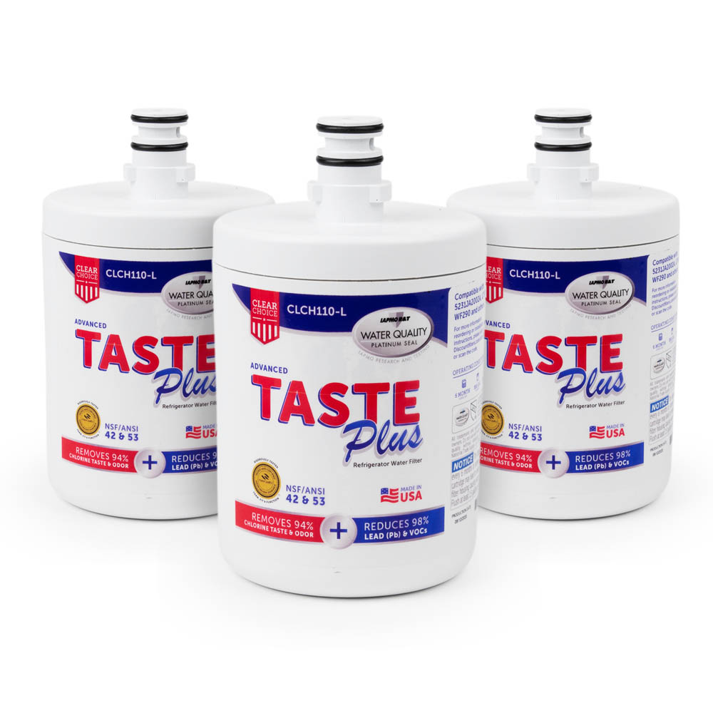 ClearChoice Taste Plus Replacement for LG 5231JA2002A Filter, 3-Pack