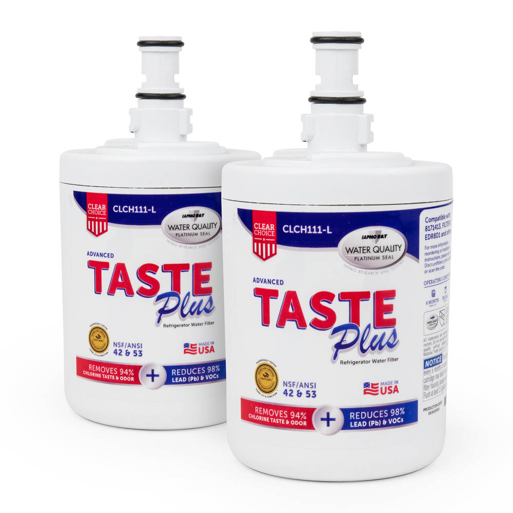 ClearChoice Taste Plus Replacement for Whirlpool 8171413 Filter, 2-Pack