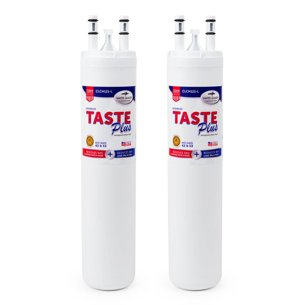 ClearChoice Taste Plus Replacement for ULTRAWF Refrigerator Water Filter, 2-Pack