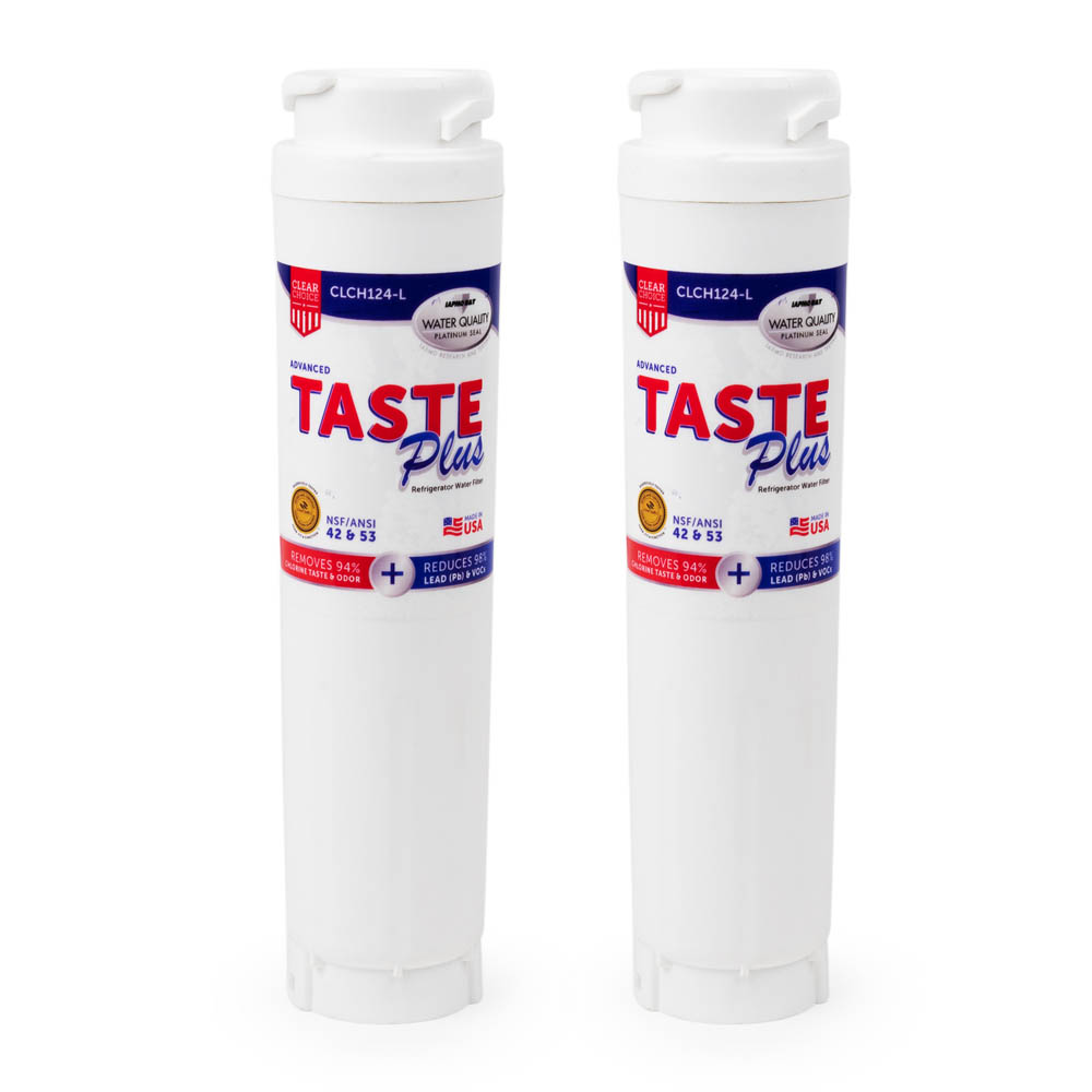 ClearChoice Taste Plus Replacement for Bosch 644845 Refrigerator Filter, 2-Pack
