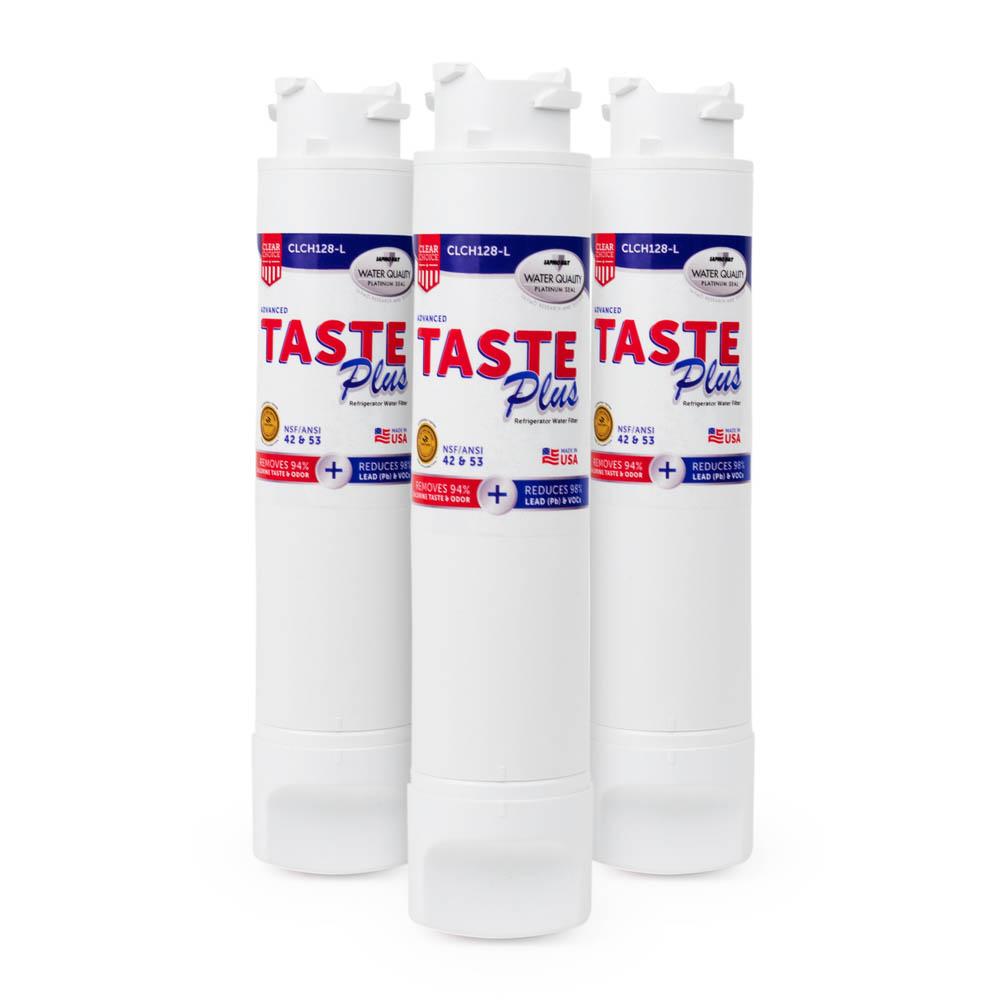 ClearChoice Taste Plus Replacement for EPTWFU01 Refrigerator Water Filter, 3-Pack