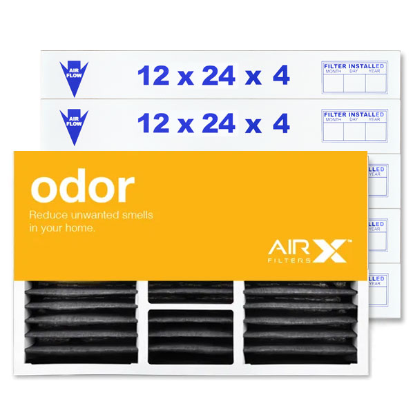 12x24x4 AIRx ODOR Air Filter - Carbon
