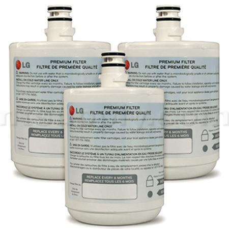 ClearChoice Replacement for LG 5231JA2002A / LT500P Filter, 3-Pack