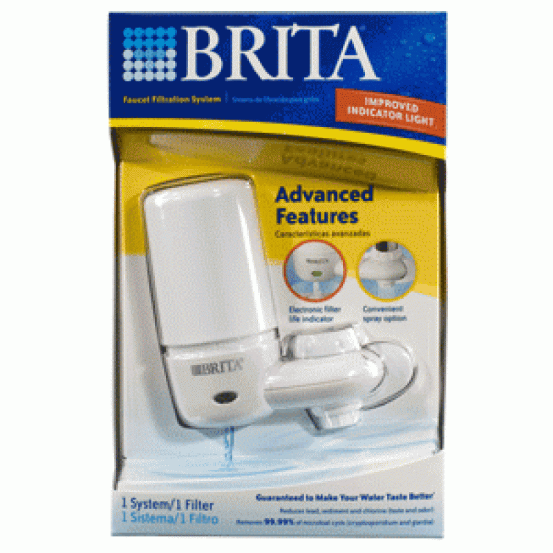Brita 42201 White On-Tap Water Filtration System